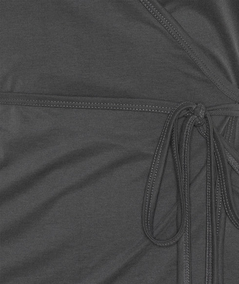 18003 | My X Love Nanna Flow Ls Top | Pirate Black